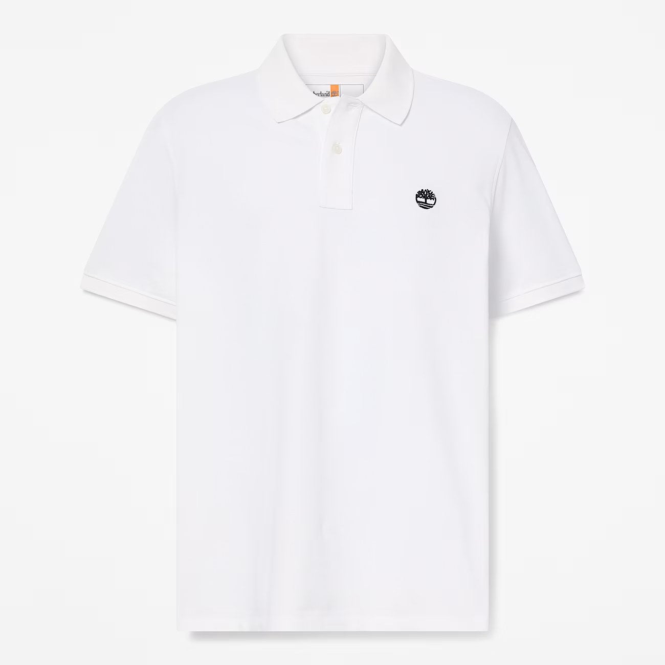 Millers River Pique Short Sleeve Polo White