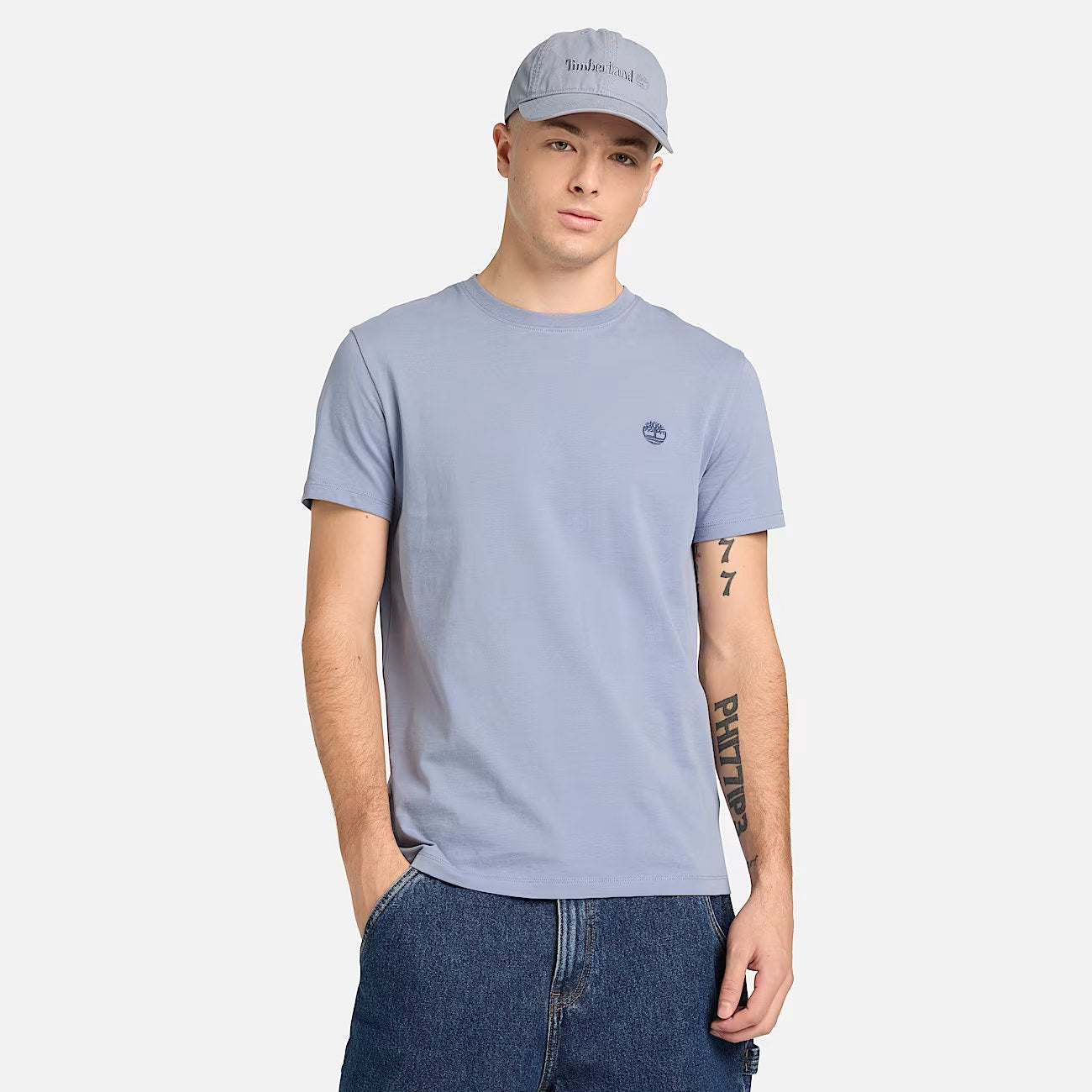 Dunstan River Short Sleeve Tee Gray Dawn
