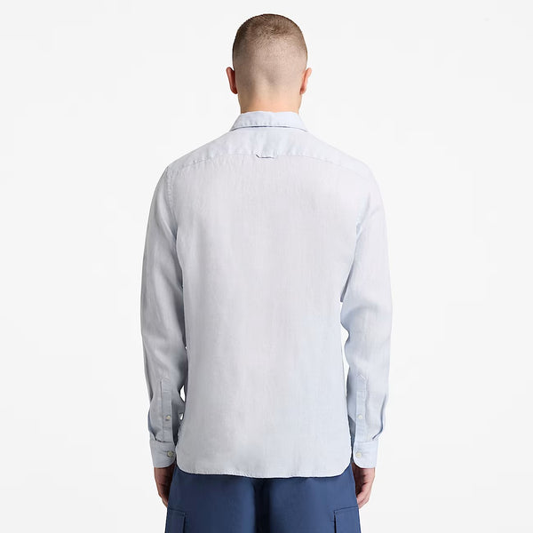 Mill Brook Linen Shirt Gray Dawn