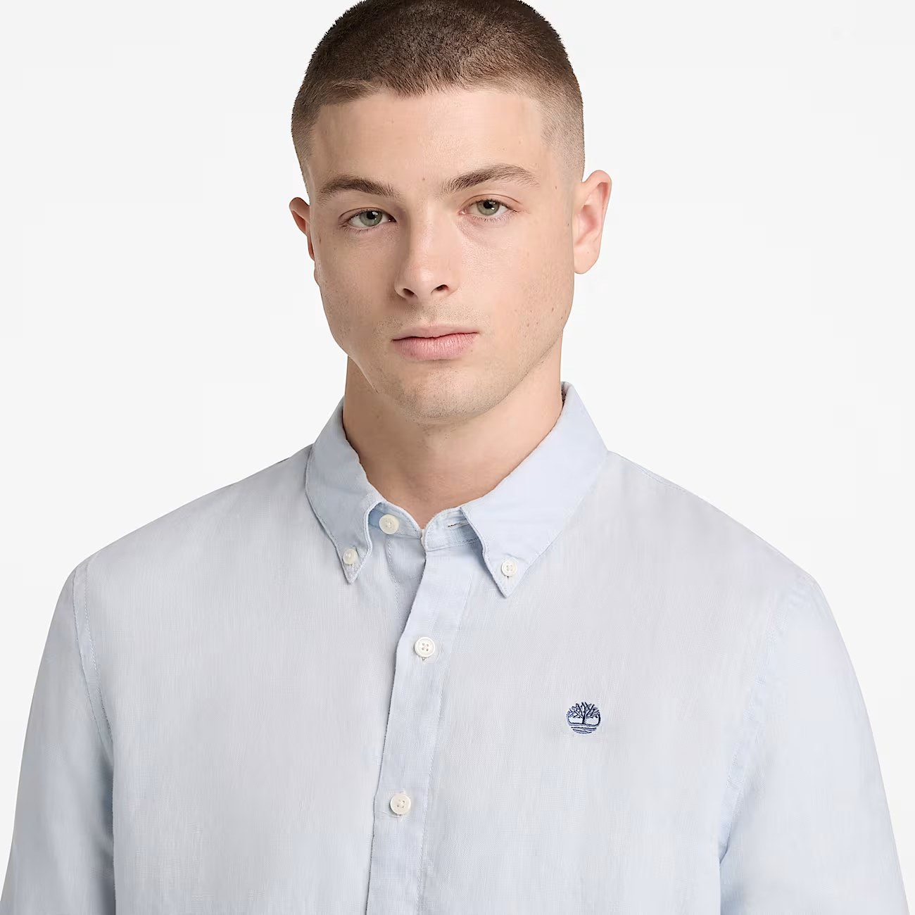 Mill Brook Linen Shirt Gray Dawn