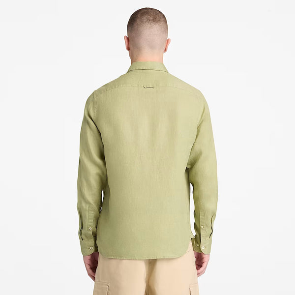 Mill Brook Linen Shirt Sage
