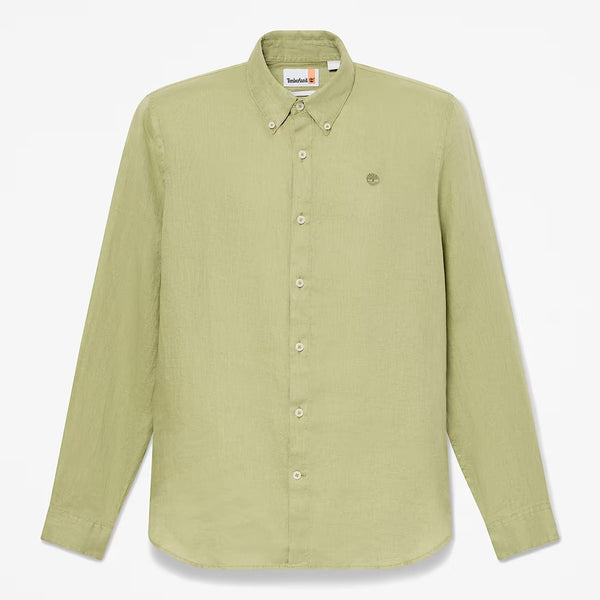 Mill Brook Linen Shirt Sage
