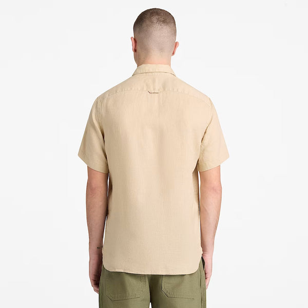 Mill Brook Linen Short Sleeve Shirt Safari