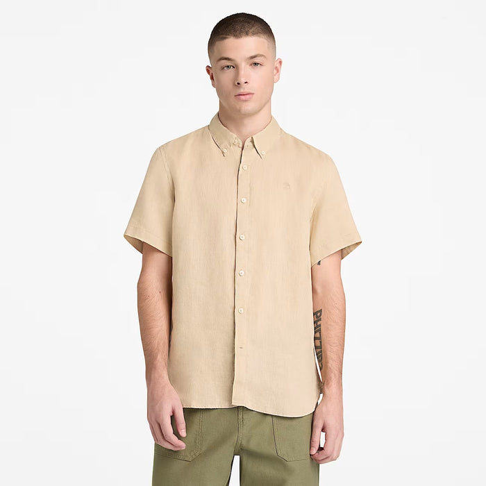 TIMBERLAND Mill Brook Linen Short Sleeve Shirt