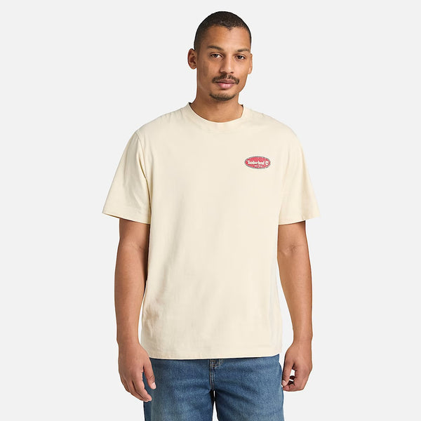 Gas Station Back Graphic Tee Putty