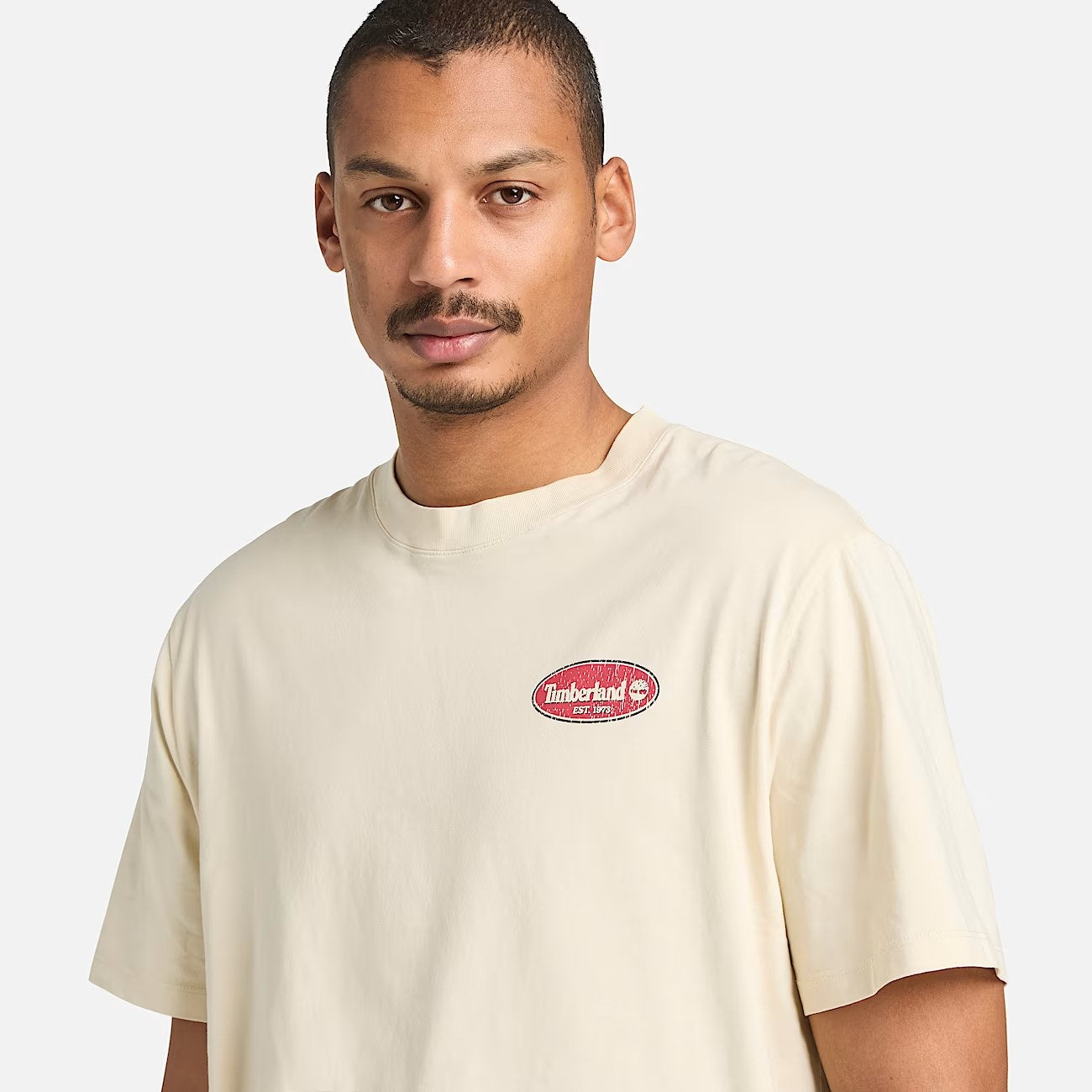 Gas Station Back Graphic Tee Putty