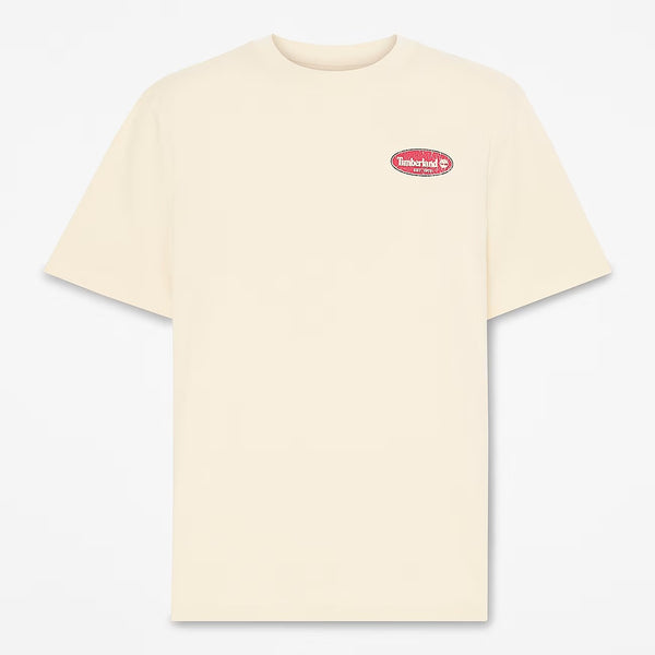 Gas Station Back Graphic Tee Putty