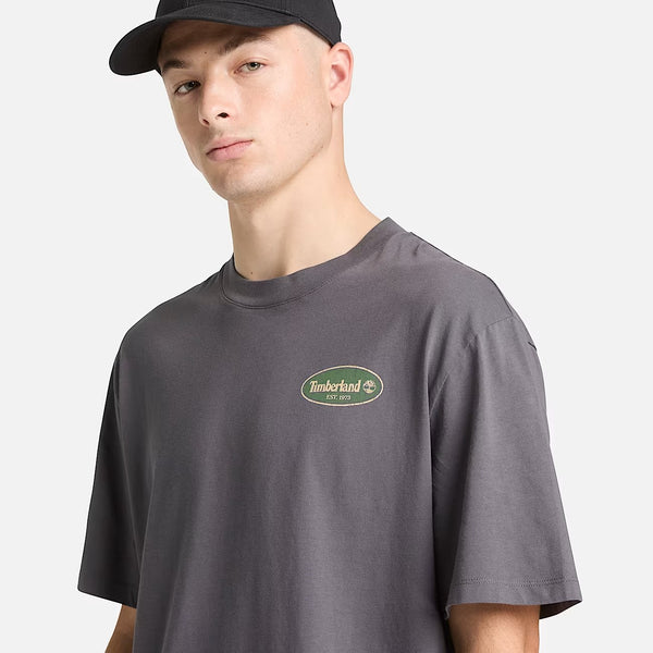 Gas Station Back Graphic Tee Blackened Pearl