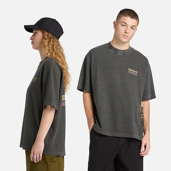 ''Fly Fishing'' Graphic Tee Black