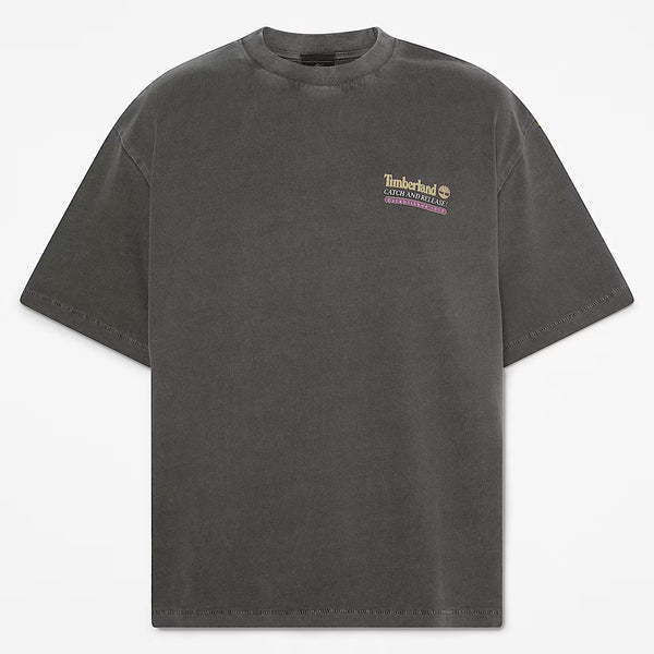''Fly Fishing'' Graphic Tee Black