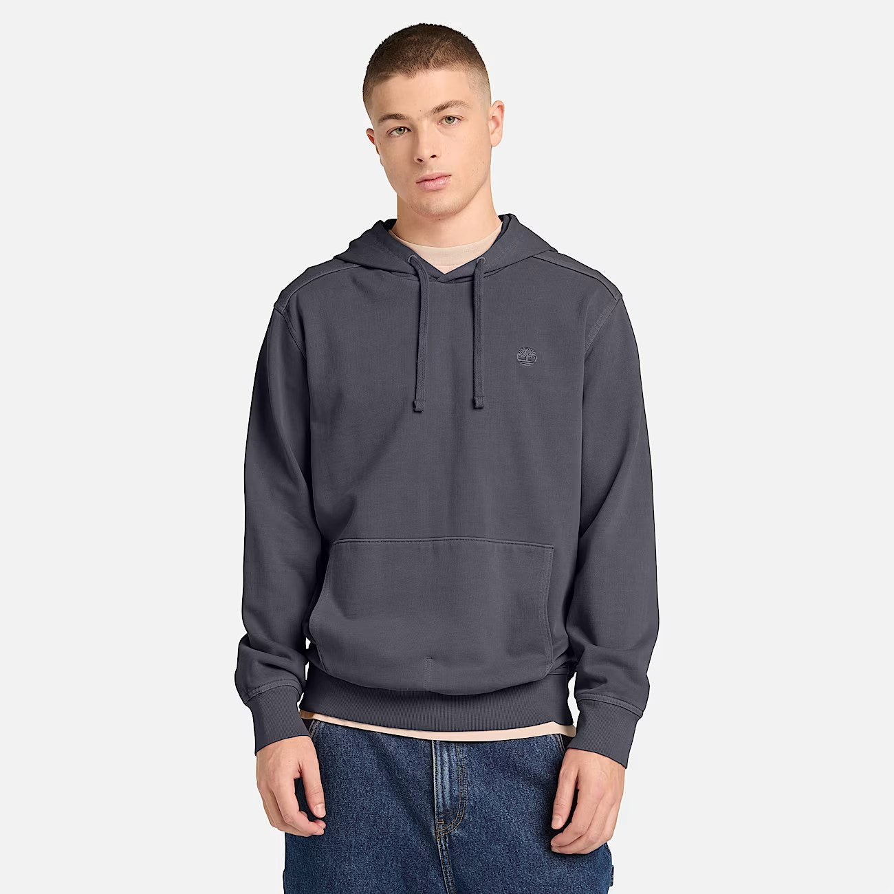Merrymack River Garment Dye Hoodie Blackened Pearl
