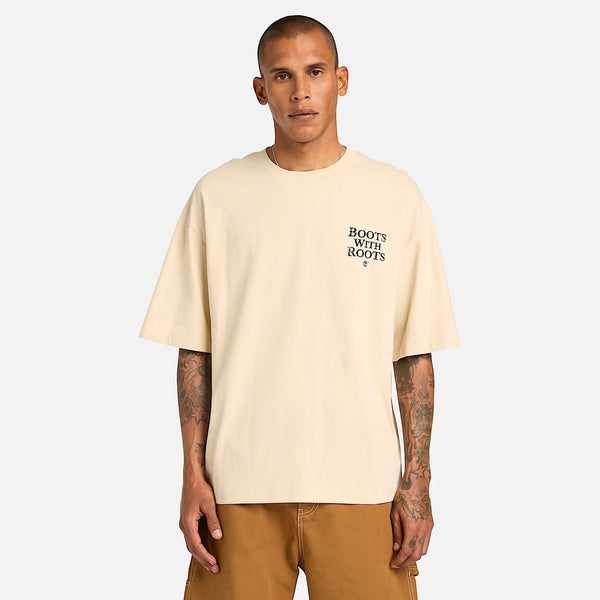 Short Sleeve ''Timbs on my feet'' Graphi Putty