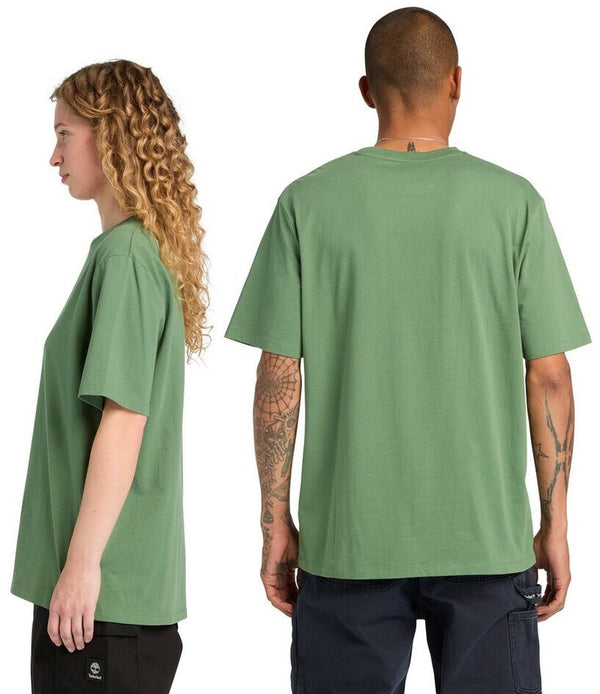 TIMBERLAND Print Stack Logo Short Sleeve Tee