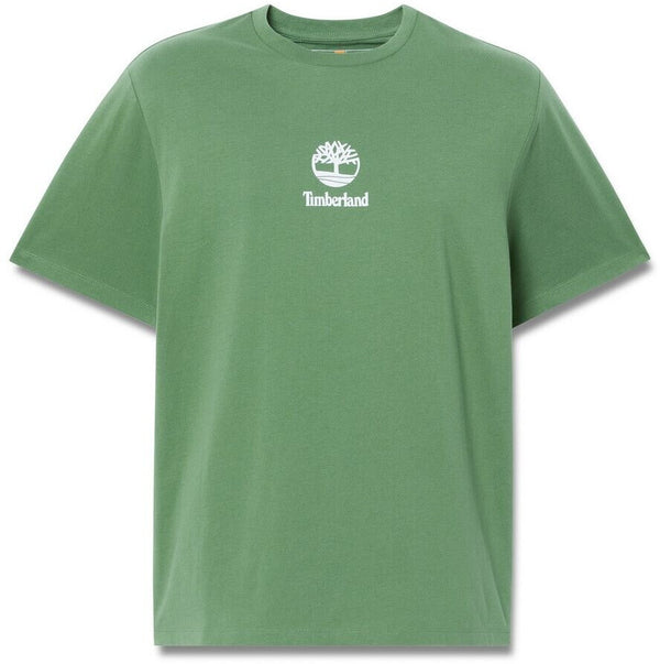 TIMBERLAND Print Stack Logo Short Sleeve Tee